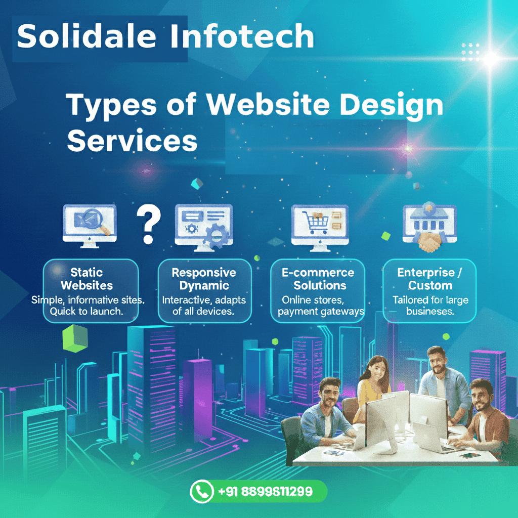 type of website design company