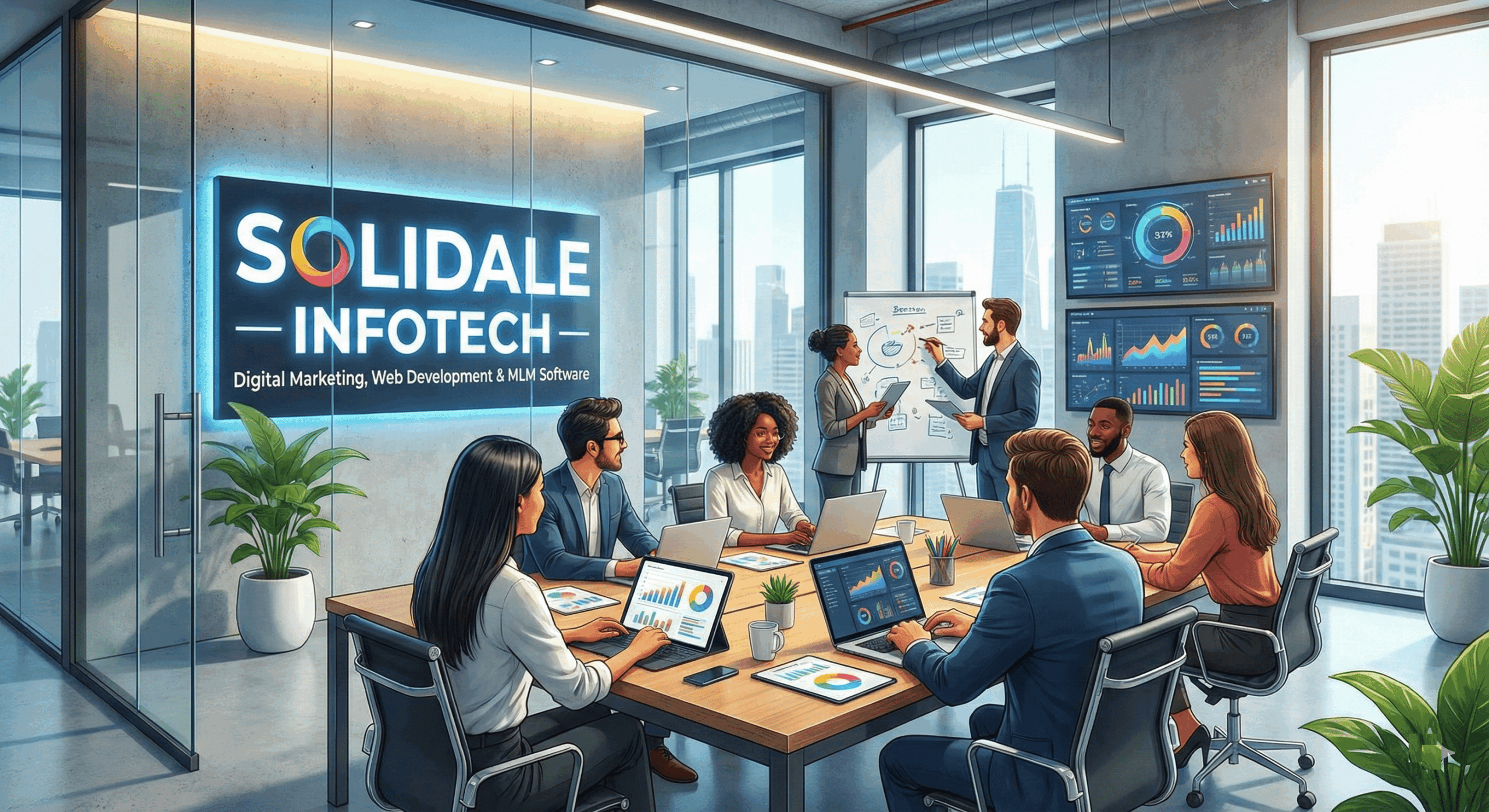 MLM commission sofware interface for managing multi-level earnings, reports, and financial transparency