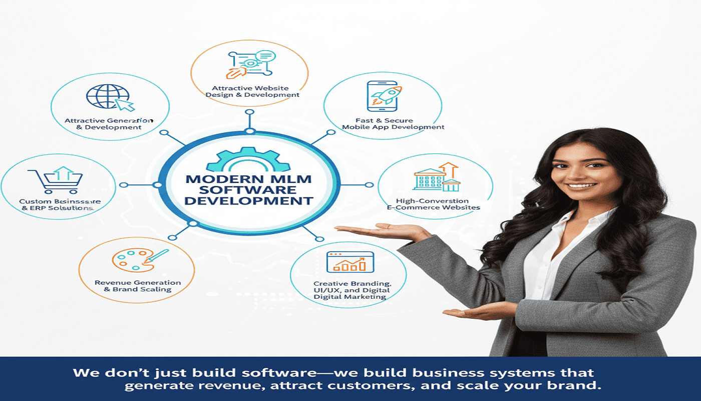 MLM level marketing sofware interface for network management and automated payouts developed by Solidale Infotech